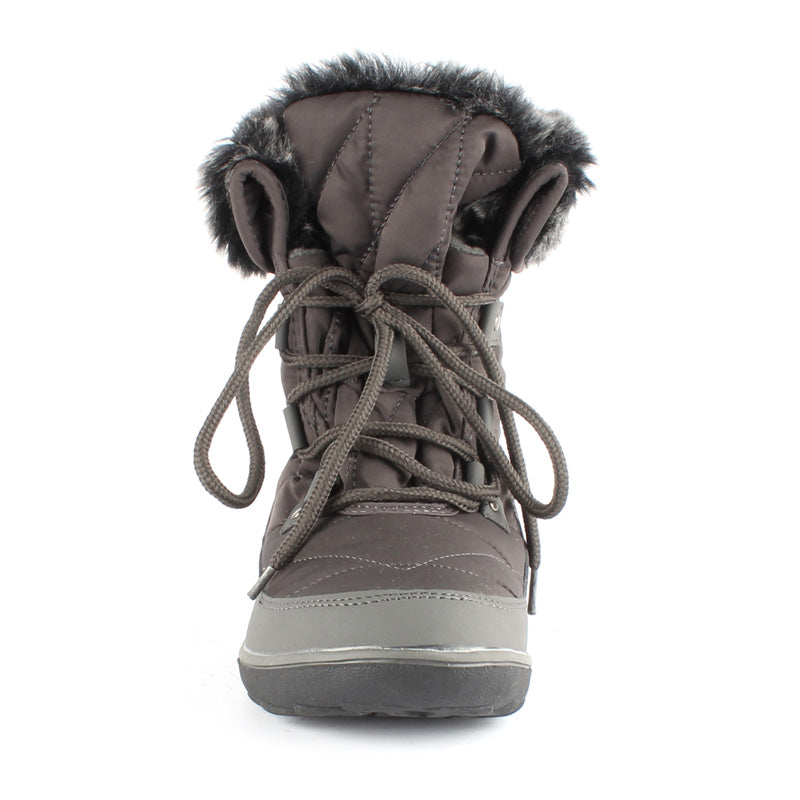 Women's Snowflake Lace-up Boot Grey