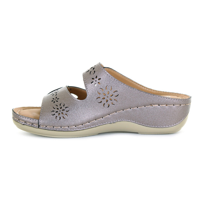 Womens Larissa Wedge Sandal - TENDER TOOTSIES - Tootsies Shoe Market - Sandals