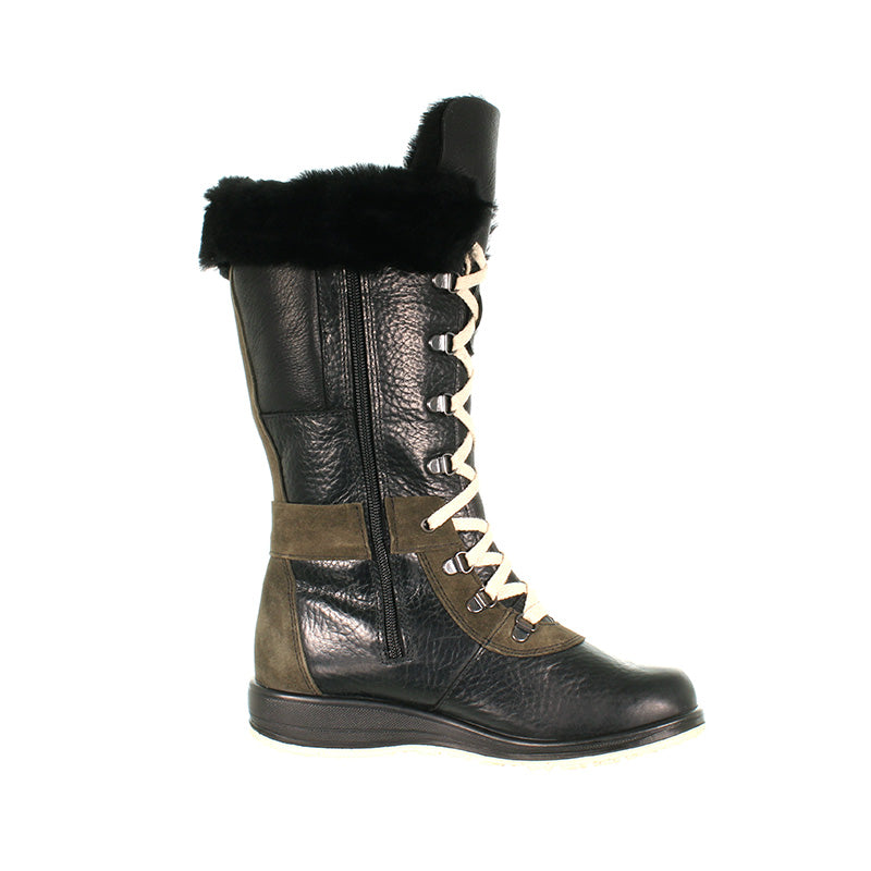 BLACK-KHAKI