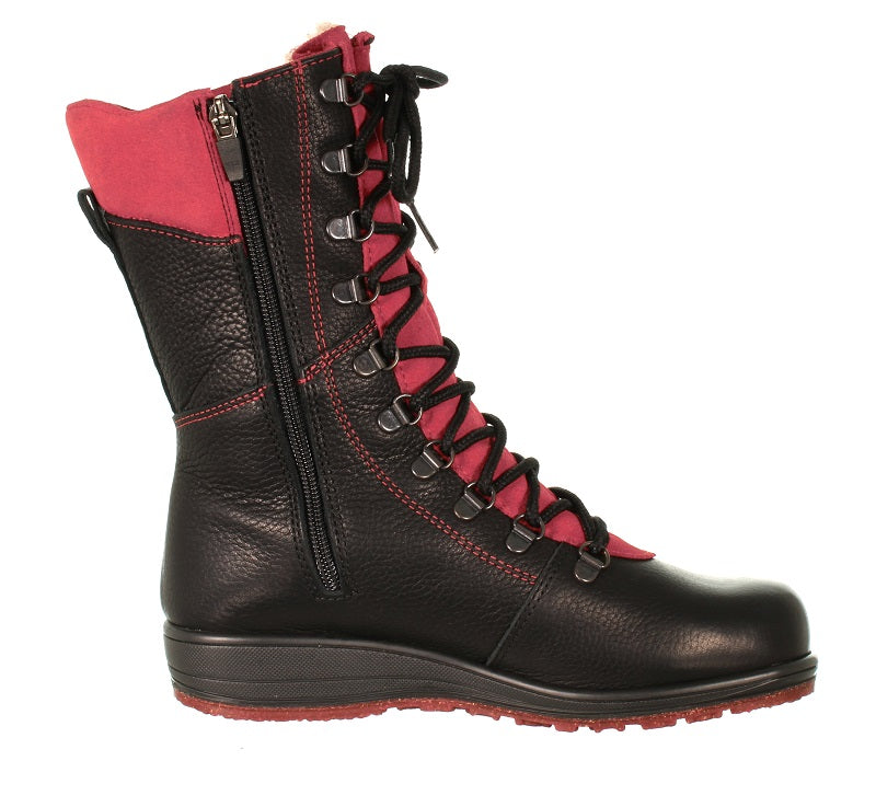 BLACK-RED