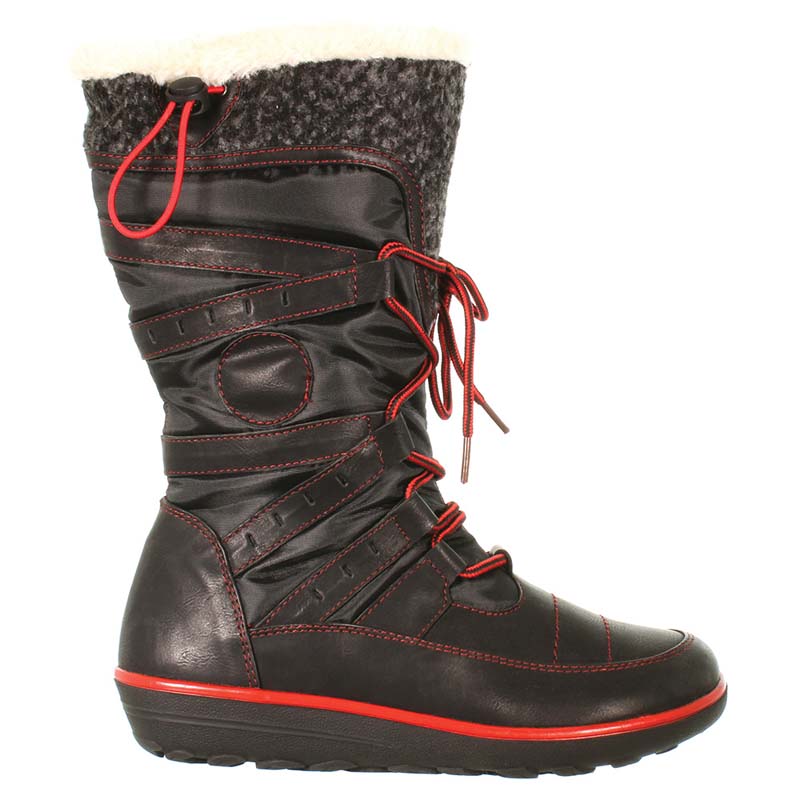 BLACK-RED