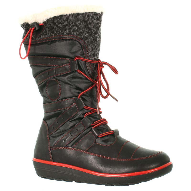 BLACK-RED