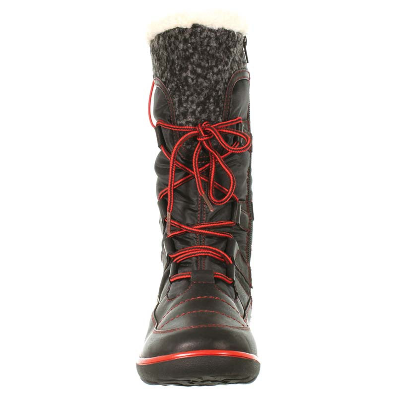 BLACK-RED