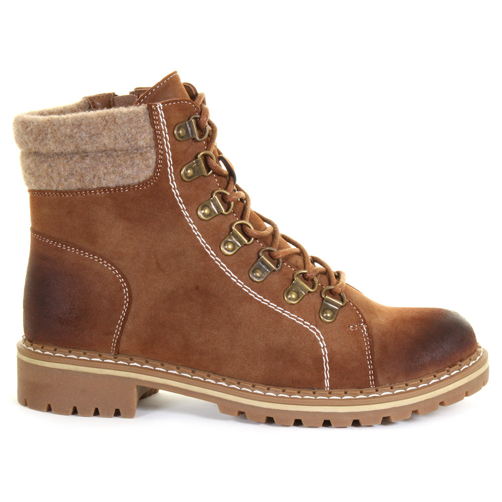 Women's Lina Boot Dark Tan