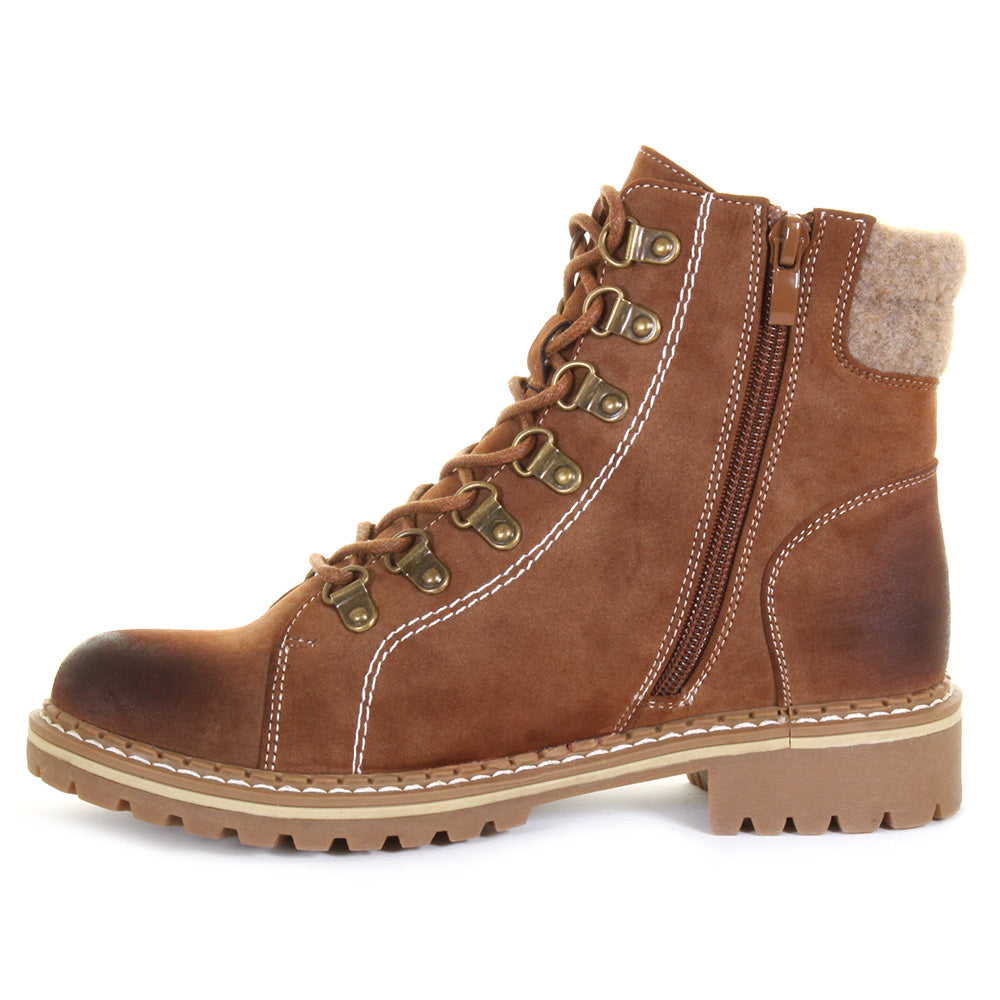 Women's Lina Boot Dark Tan